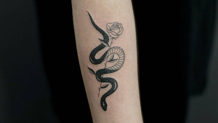 snake tattoo (Uplift Tattoo)