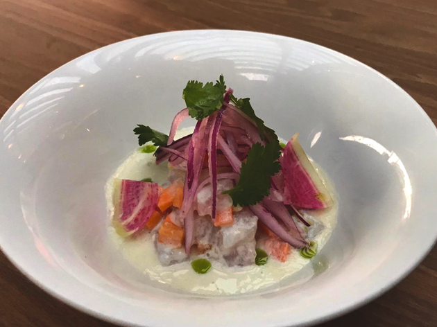 Ceviche peruano Imagen de un ceviche de pescado
