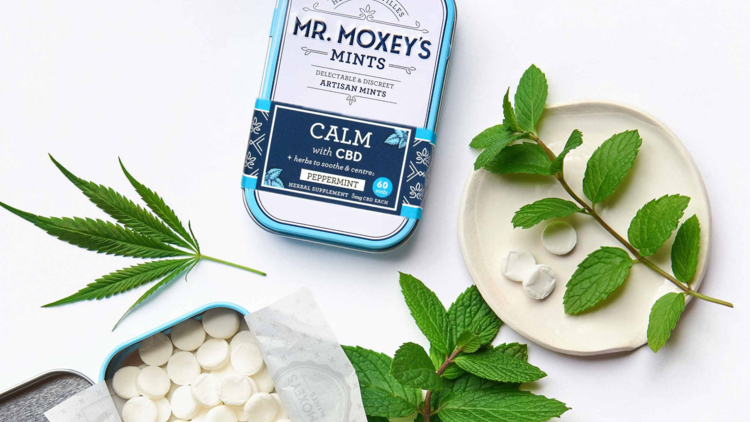 Mr. Moxey's CBD-infused mints