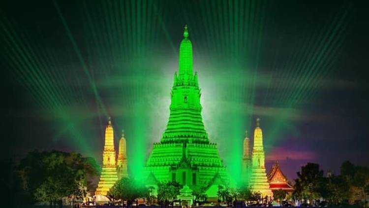 Wat Arun/St. Patrick's Day