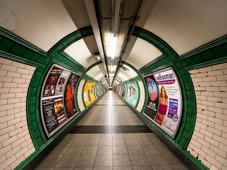 Eerie, empty, beautiful photographs of the tube in lockdown