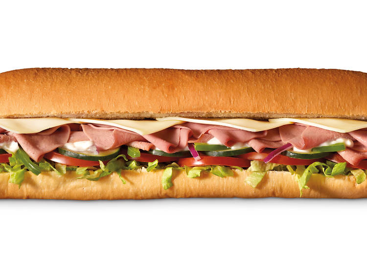 Whats better than a cold cut sub from subway with the crunchiest