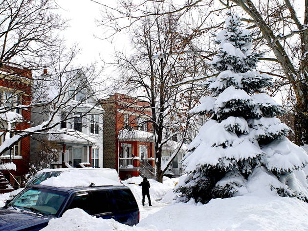 We regret to inform you that it may snow in Chicago this afternoon