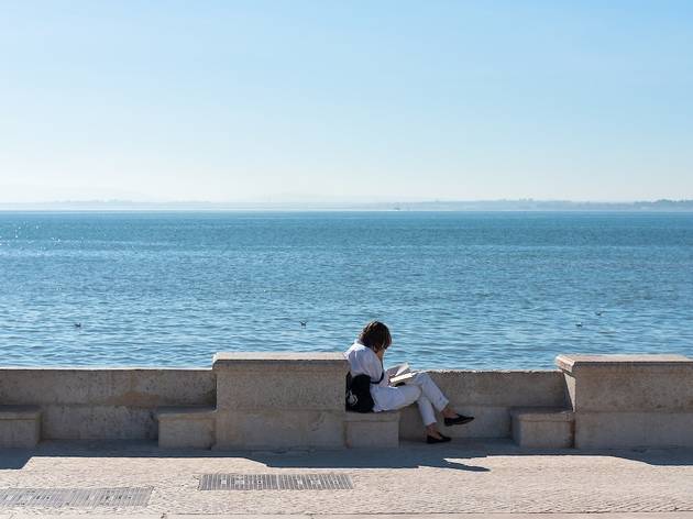 Muro das Namoradeiras rio Tejo