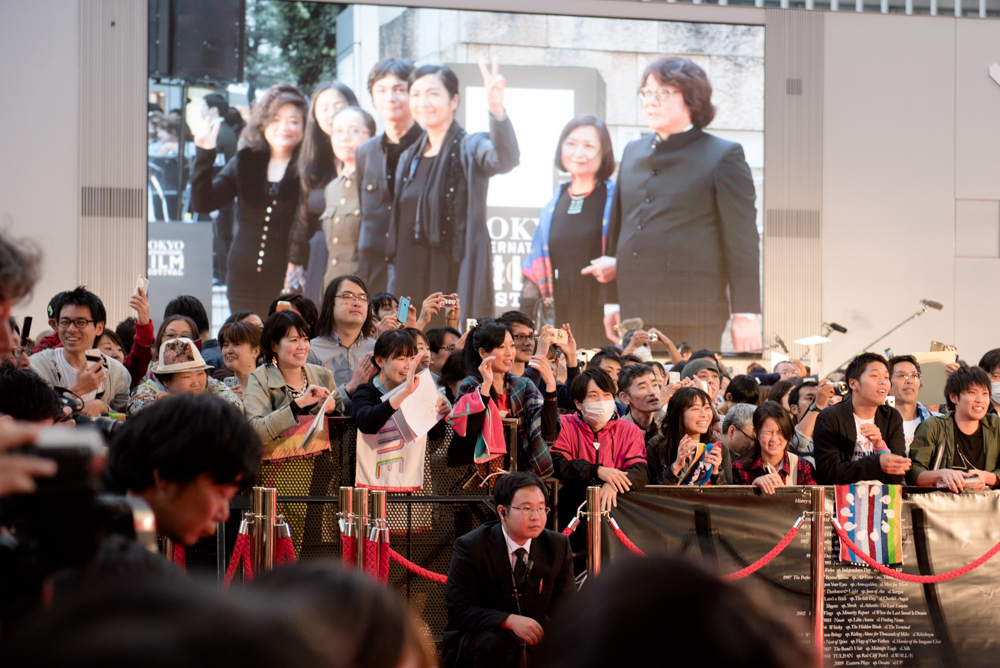 2015年のレッドカーペットイベントの様子