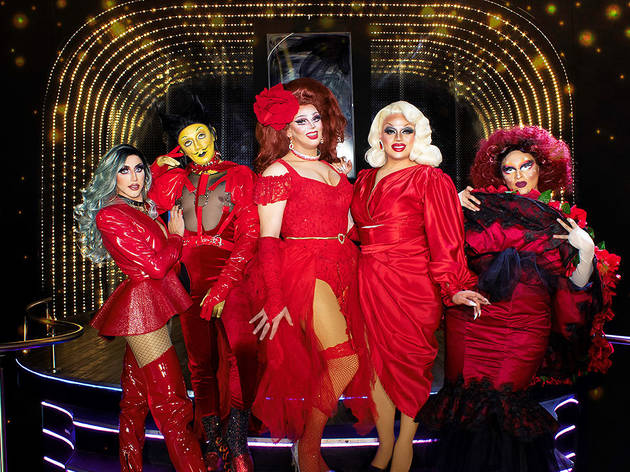 The drag queen show The drag queen show