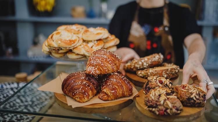 Funkis Köket’s pretzel croissant