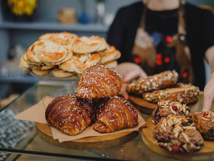 Funkis Köket’s pretzel croissant