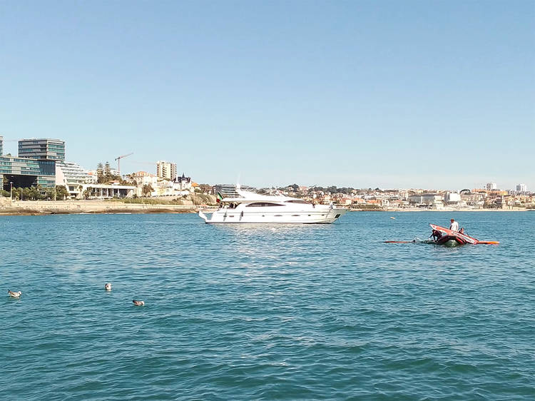 Sea Kayaking in Cascais Bay