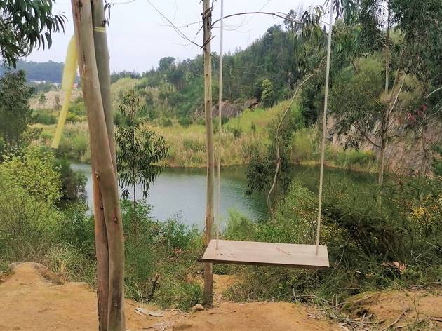 Baloiço de Canelas, em Vila Nova de Gaia Baloiço de Canelas