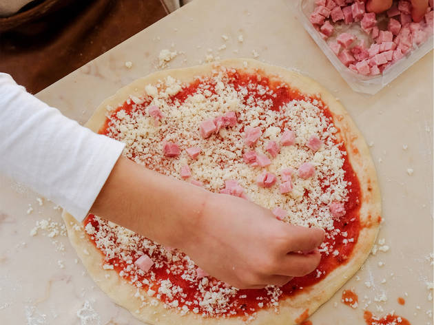 Kids Pizza Workshops, Academia Time Out Market, Kids Pizza