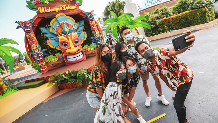 Tropical Thrills at Universal Studios Singapore 