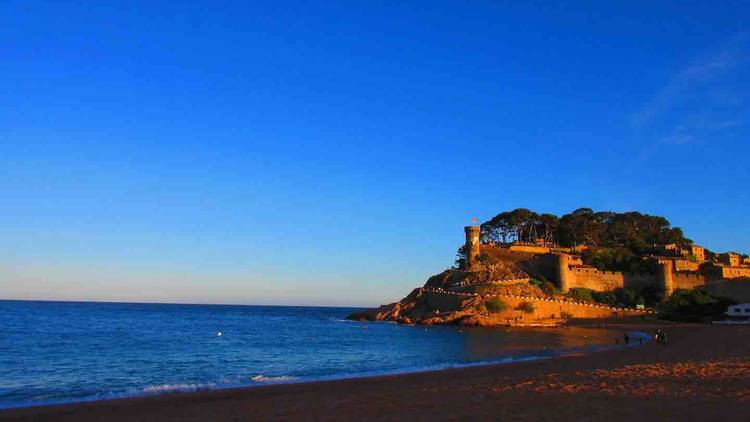 Primera línea de mar, en Tossa de Mar