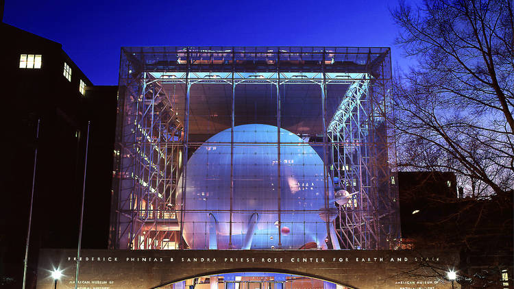  Hayden Planetarium at the American Museum of Natural History