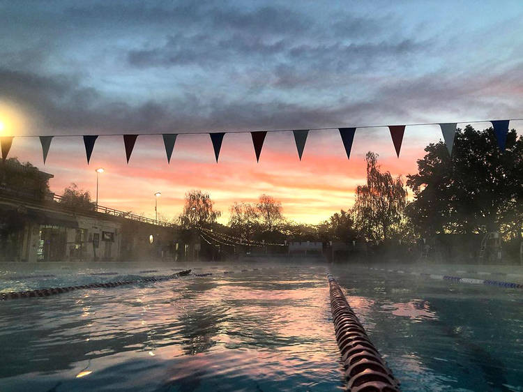 Lidos and outdoor swimming pools in London