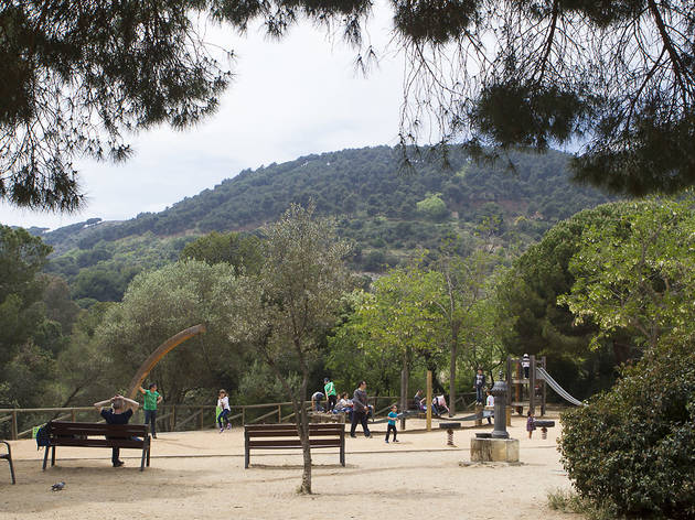 Parque del castell de l’Oreneta Parque del castell de l’Oreneta