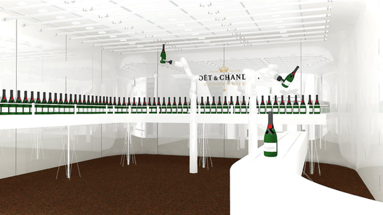 MOËT & CHANDON x AMBUSH コンセプトショップ