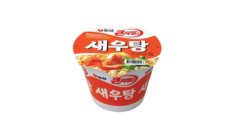 Compras, Supermercado Coreano, Nonshim Saewootang copo ramen, Woori