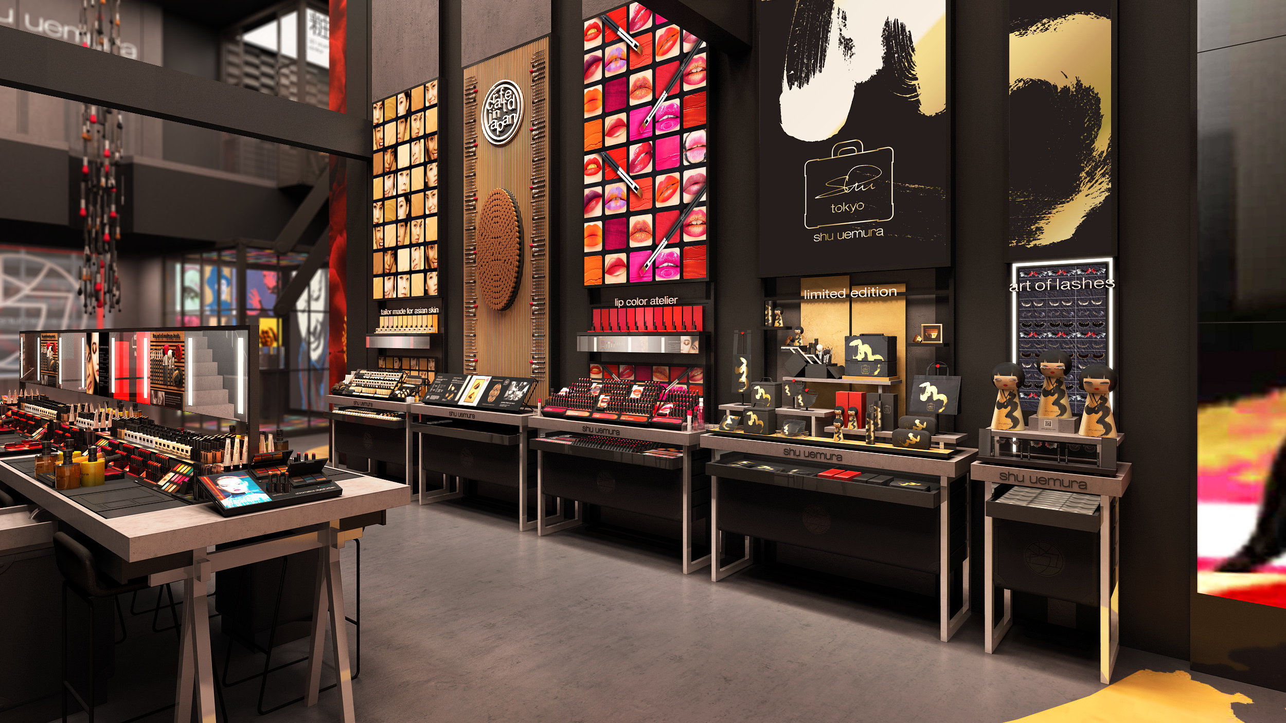 Shu Uemura's new global flagship store in Omotesando looks like a