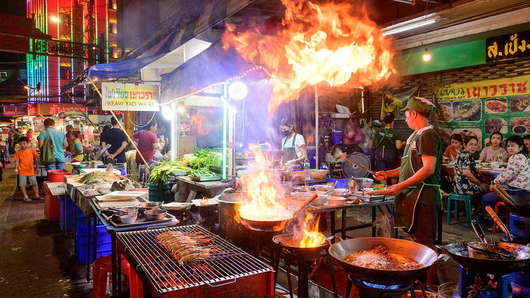 Bangkok's street food vendors