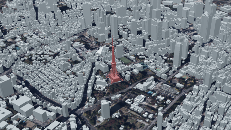 This free virtual 3D model lets you explore Tokyo's 23 central wards