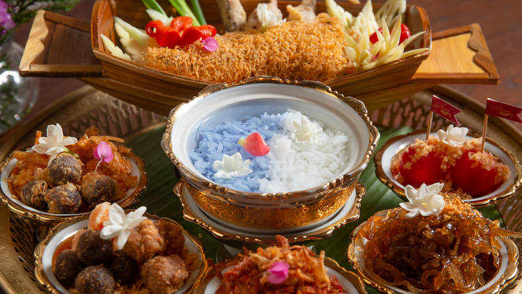 Cool yourself down with a traditional Thai snack platter.