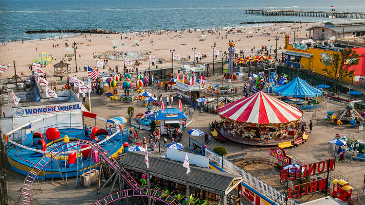 Feel the wind in your hair at Coney Island