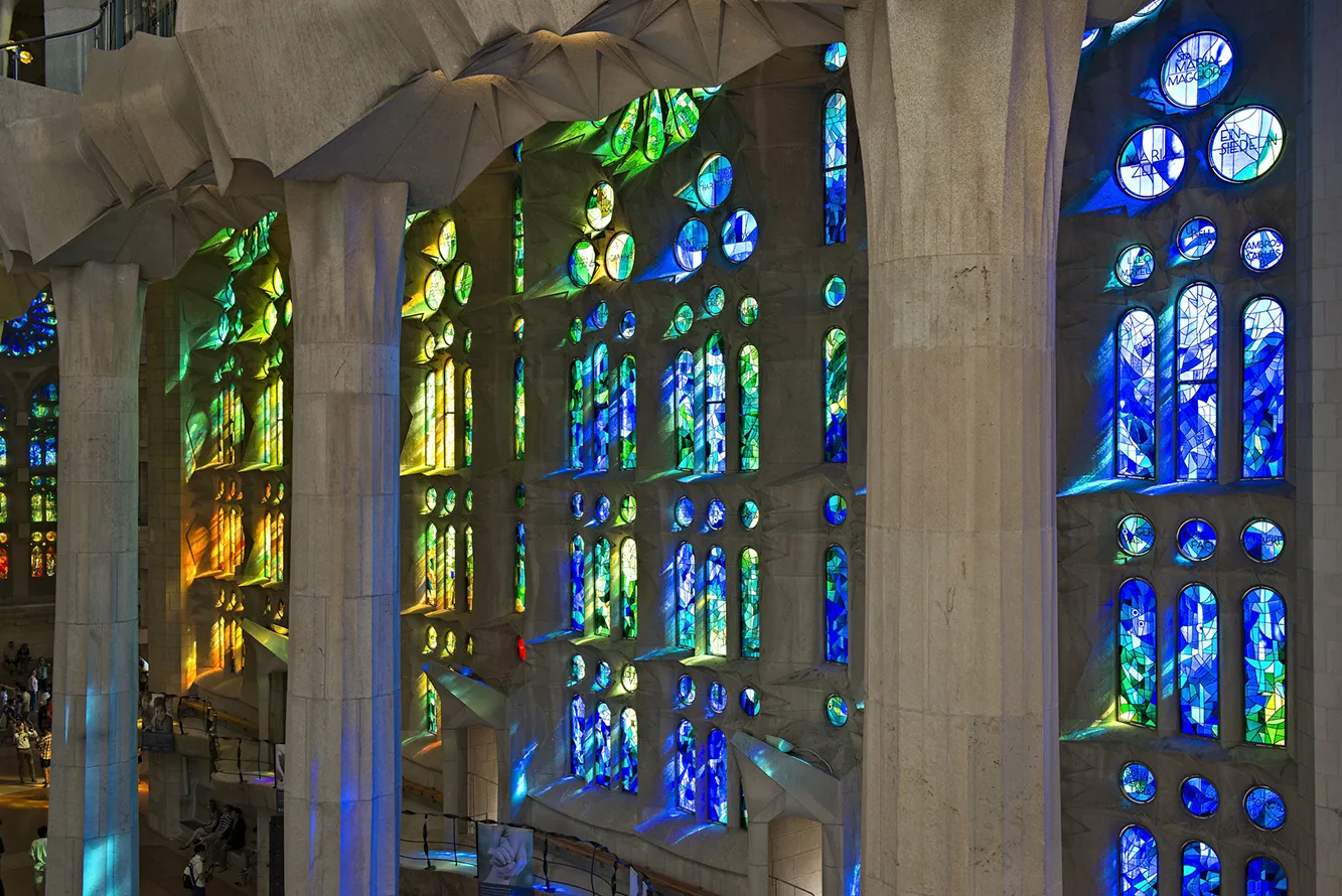Vitralls de la Sagrada Família
