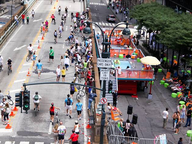 Apparently, pop-up street pools could be a thing in NYC this summer