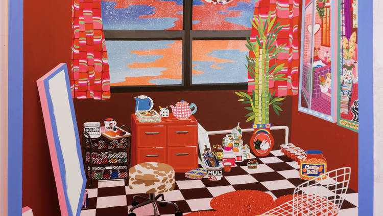 Rachael Tarravechia - The Red Studio (After Matisse)