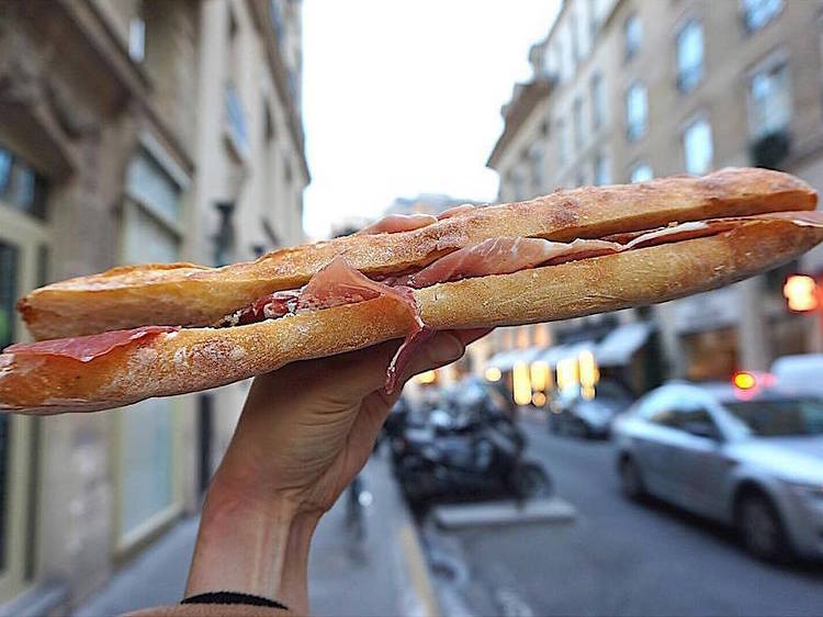 Jambon beurre from Le Petit Vendôme | Paris