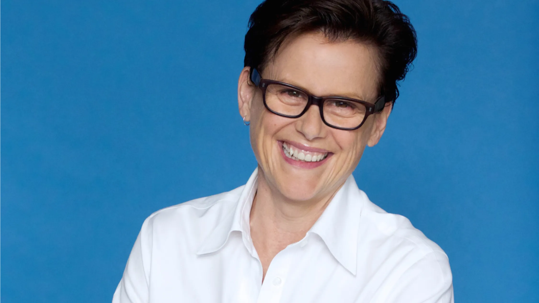 A portait of Gill Minervini, Vivid Sydney Festival director