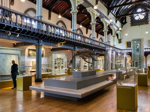 Interior of Hunterian Museum, Glasgow Interior of Hunterian Museum, Glasgow