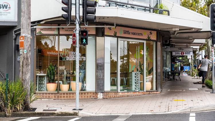 Exterior of Little Succers studio in Neutral Bay.