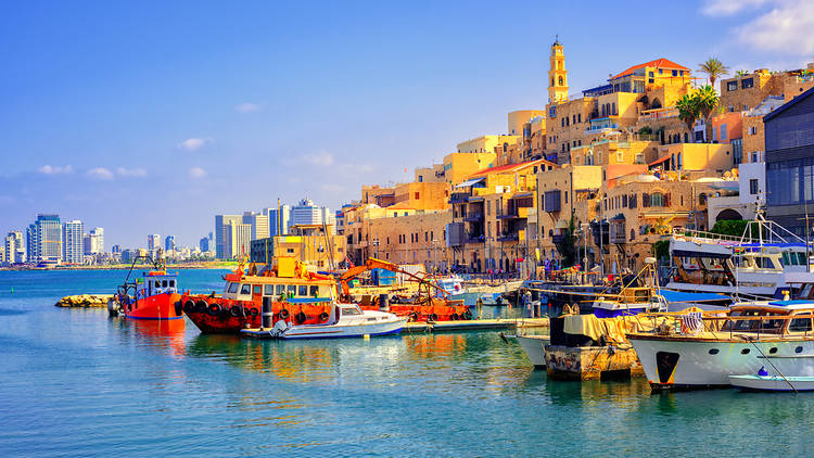 Port of Jaffa in Israel