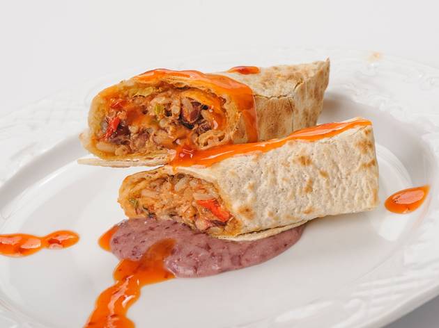 Burrito de galta ibèrica de Caracas 2 Burrito de galta ibèrica de Caracas 2
