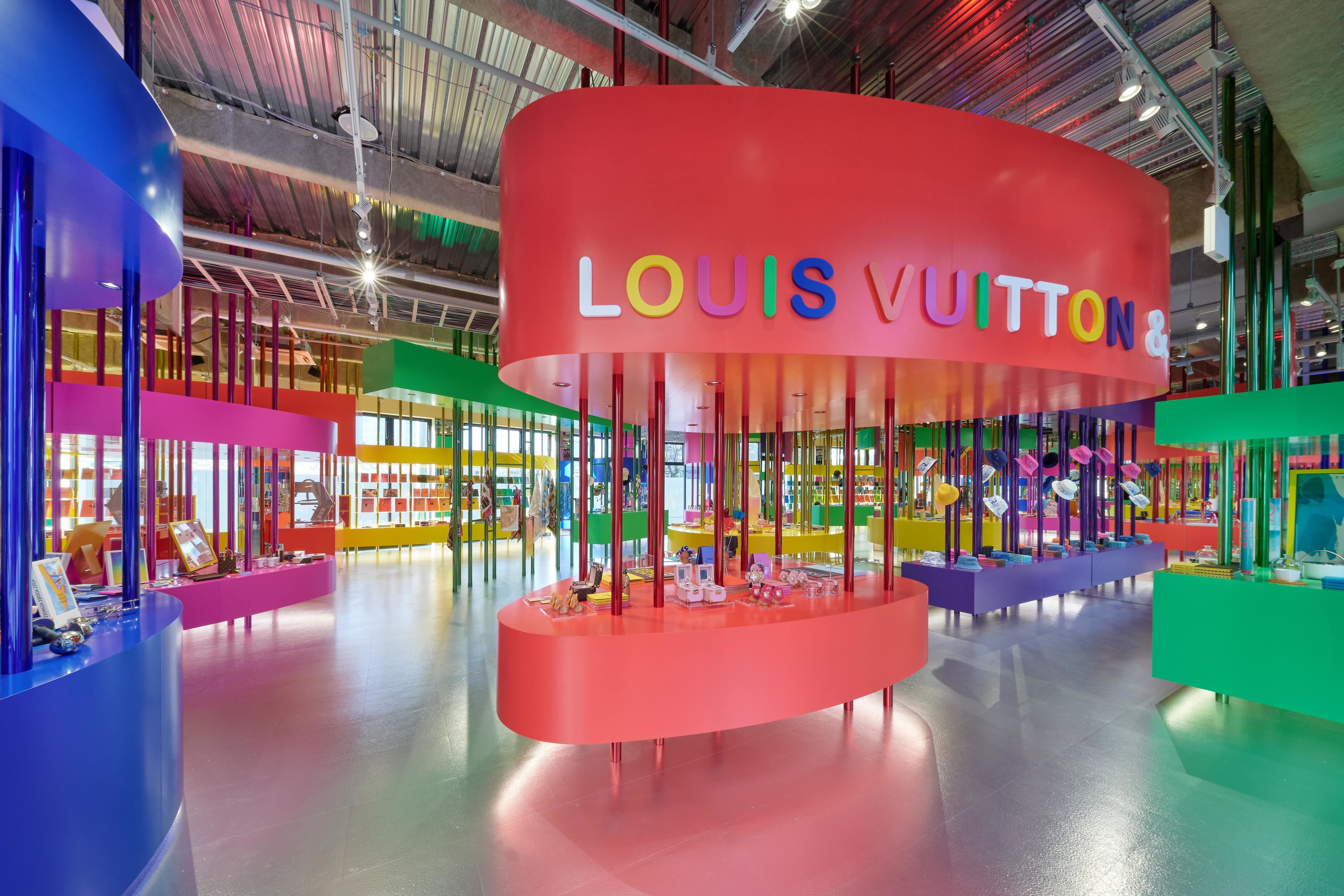 Louis Vuitton 5th Ave. Store Design by Takashi Murakami