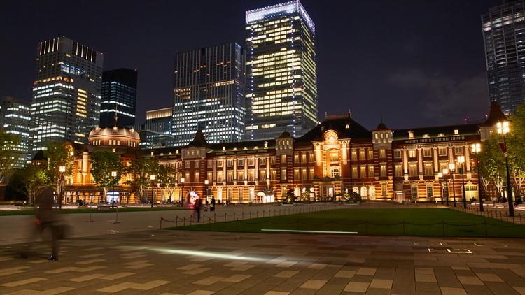 Tokyo Station to Hibiya Okuroji via Ginza