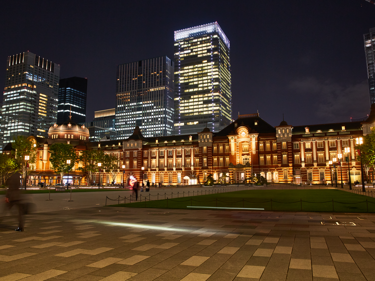 Tokyo Station to Hibiya Okuroji via Ginza