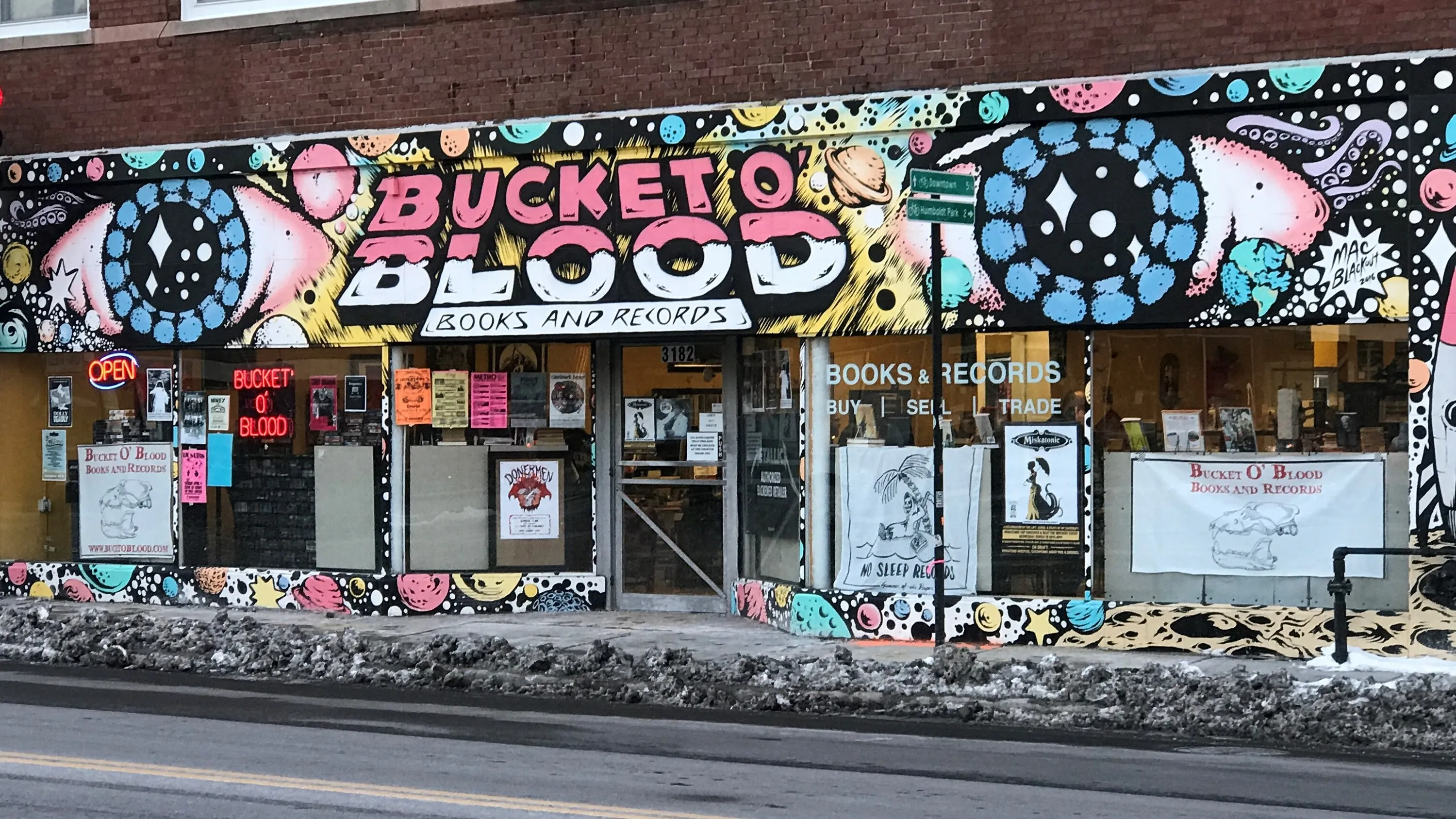 Bucket o' Blood Books and Records