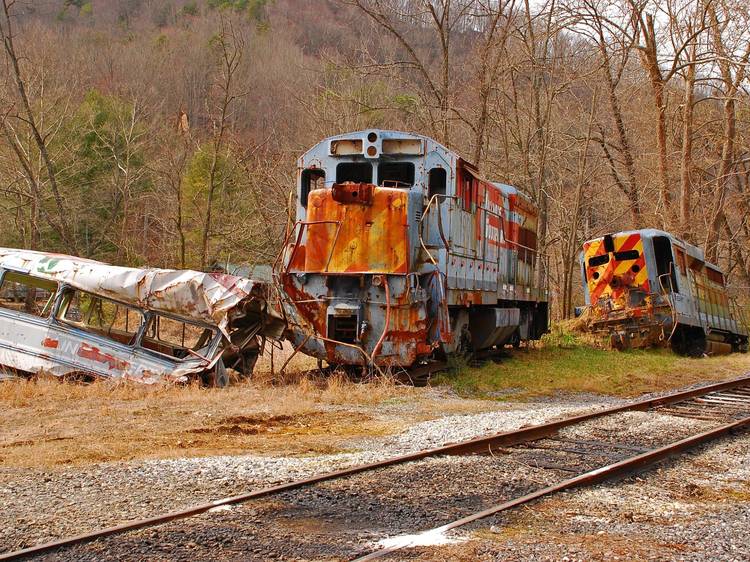 The Fugitive train, North Carolina