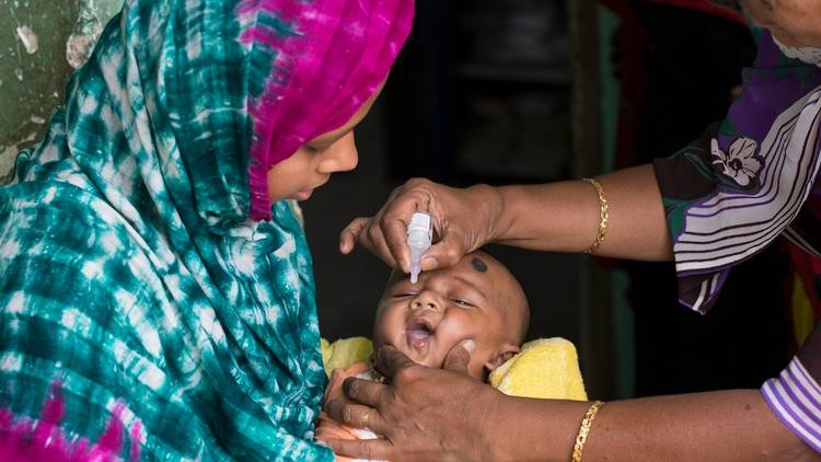 UNICEF Mother's Day baby eyedrops