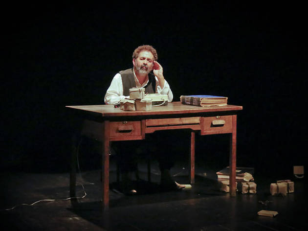 La última cinta de Krapp (foto: Teatro Lagrada) La última cinta de Krapp (foto: Teatro Lagrada)