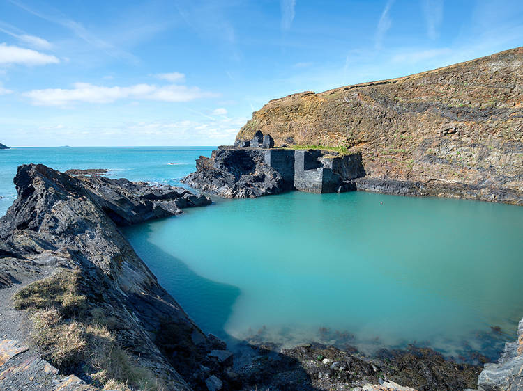 Blue Lagoon, Pembrokeshire, Wales