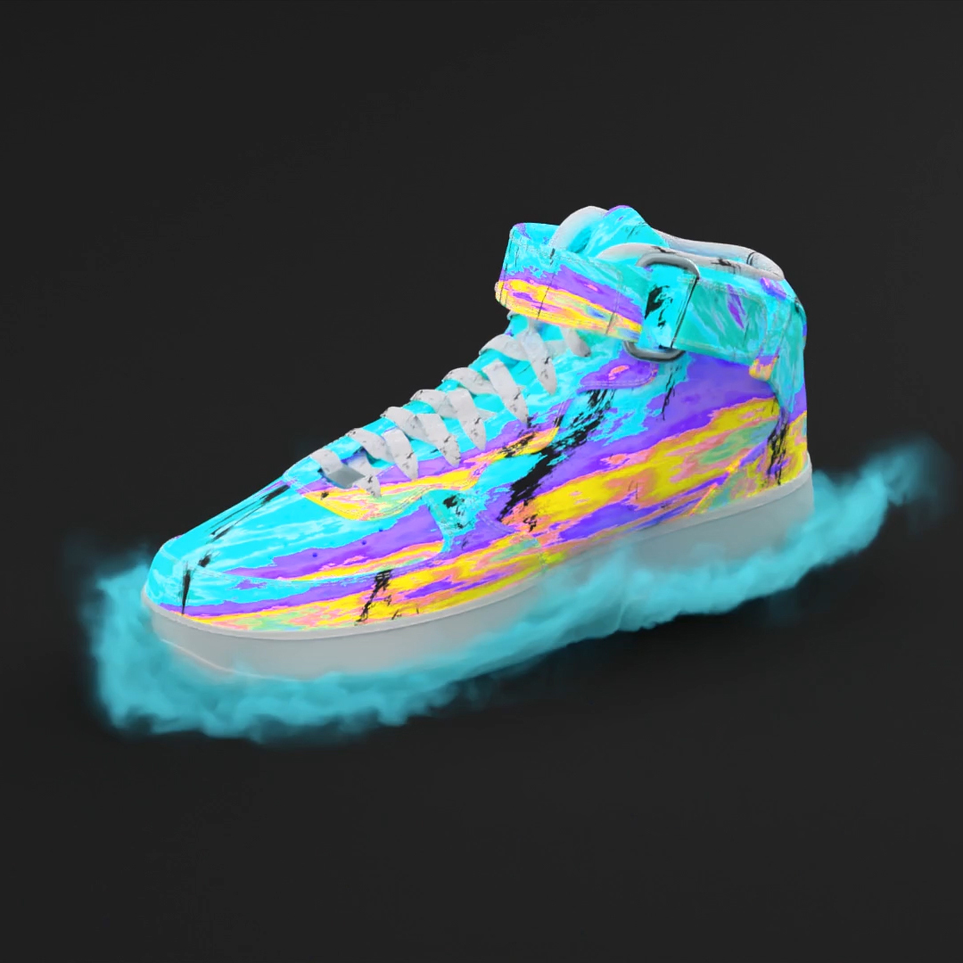 日本初のバーチャルスニーカーが9分で完売 価格は140万円