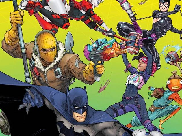Comic Batman / Fortnite Punto Cero Ilustración de Batman / Fornite Punto Cero