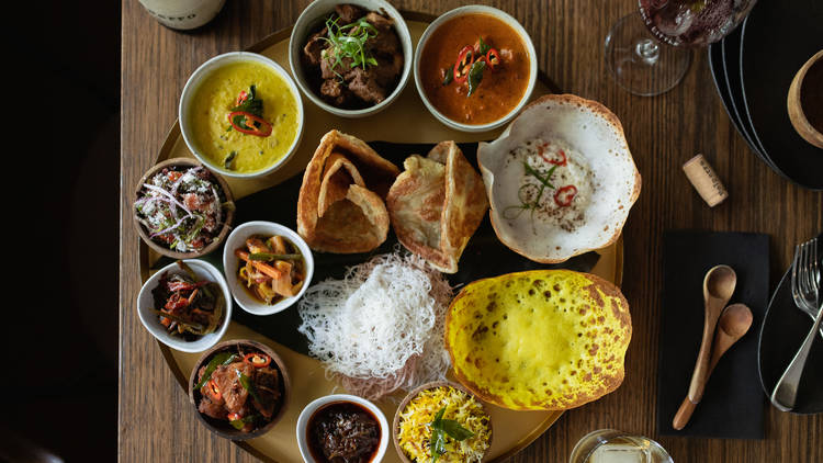 Many Little hopper thali (Photograph: Nina Ryan)