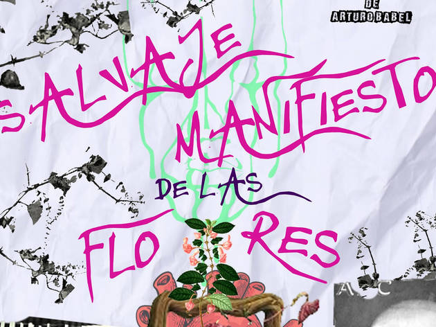 Salvaje manifiesto de las flores Salvaje manifiesto de las flores