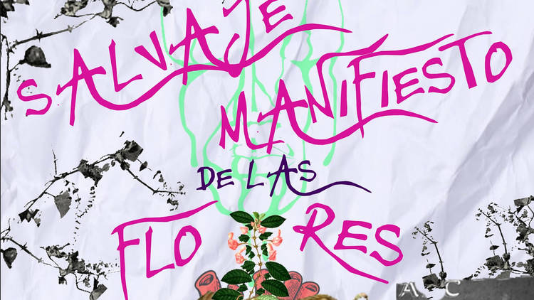 Salvaje manifiesto de las flores