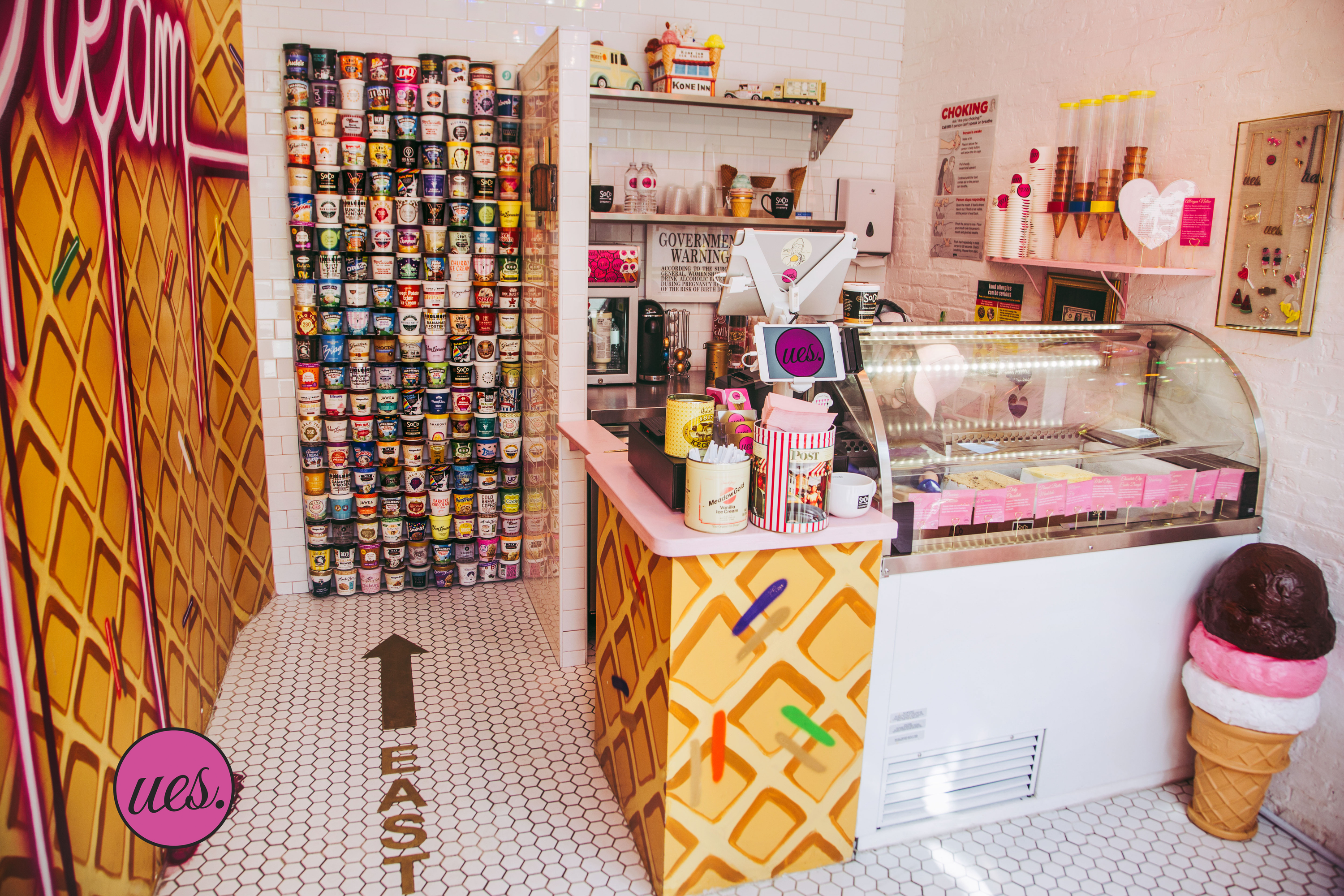 This UES Shoppe Has Turned Into An Adorable Outdoor Ice Cream Parlor • The  UES - Secret NYC